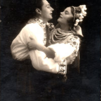 Vasyl&#039; and Liudmyla Serdiuk, theatrical photograph