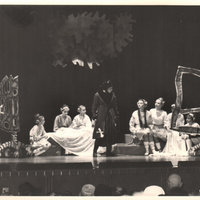 Photograph from the production of &quot;Letiuchyi Korabel&#039;&quot; by the Studia Mystets&#039;koho Slova