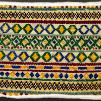 Embroidery fragment