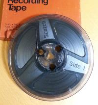 Reel of audio tape