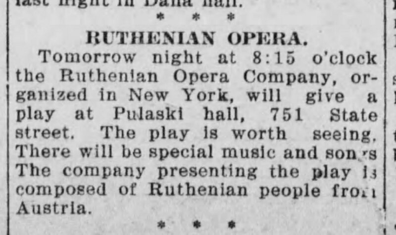 Ruthenian Opera